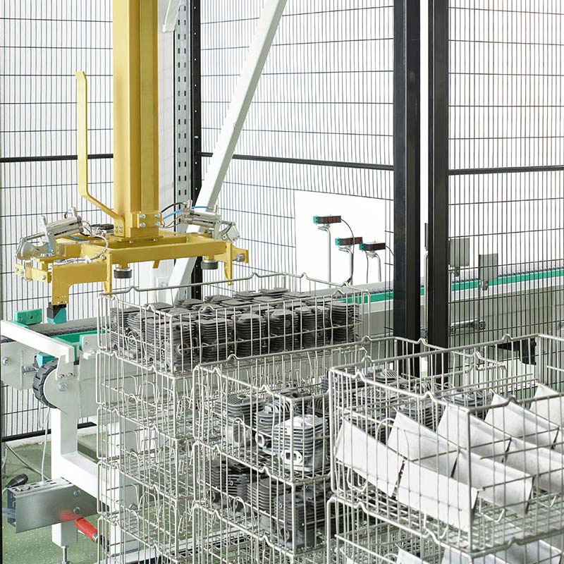 Beizanlage für reine und oxidfreie Oberflächen auf Kleinteilen im Automotive-Bereich