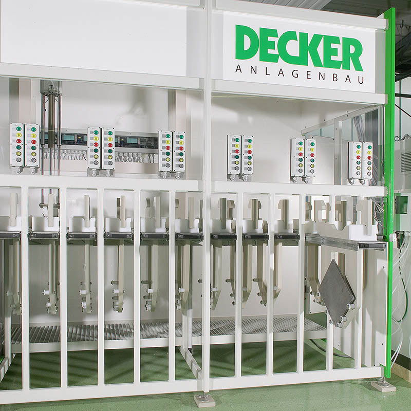 Beizanlage für Brammen