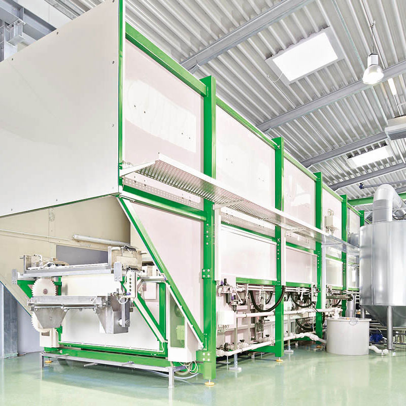 Beizanlage für Gussteile