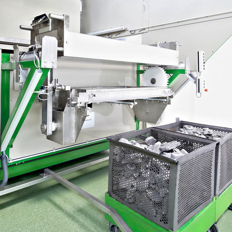 Beizanlage für Gussteile