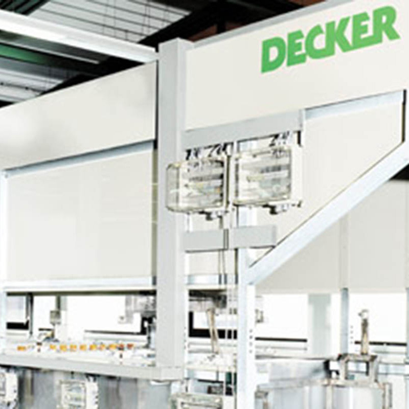 Beizanlage für Warmpress- und Stanzteile