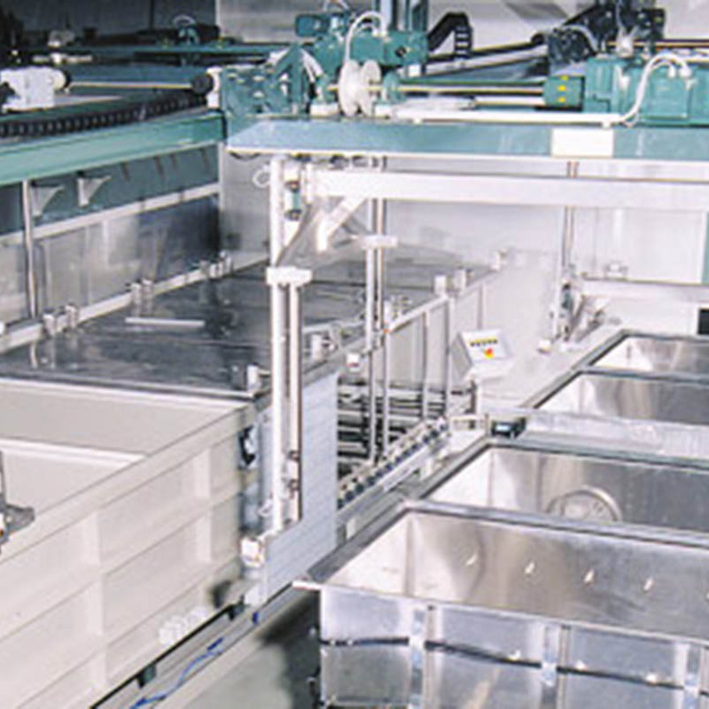 Beizanlage für Warmpress- und Stanzteile