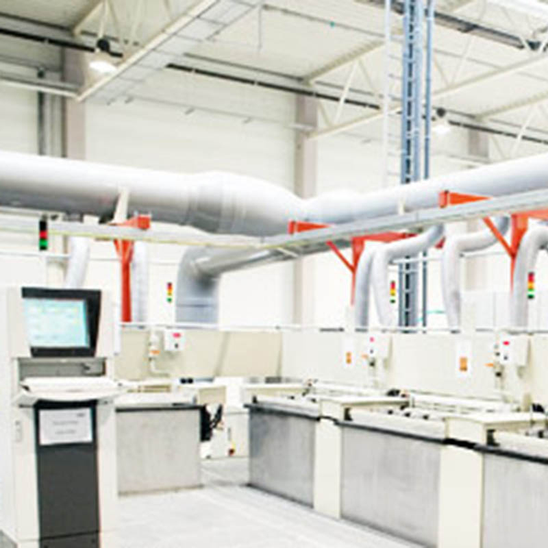 Offene Handanlage zum Harteloxieren