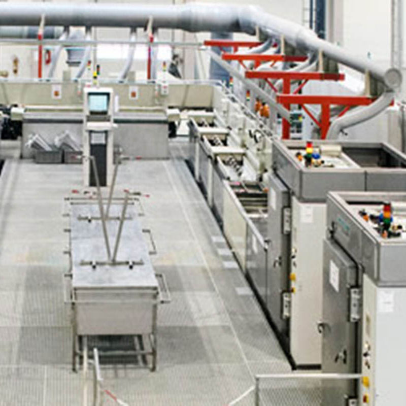 Offene Handanlage zum Harteloxieren