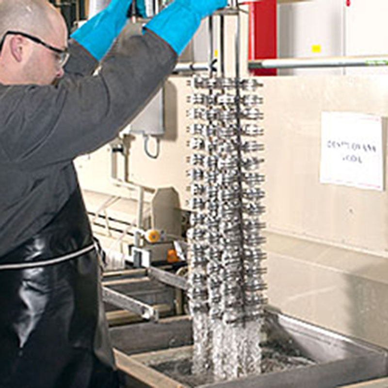 Offene Handanlage zum Harteloxieren