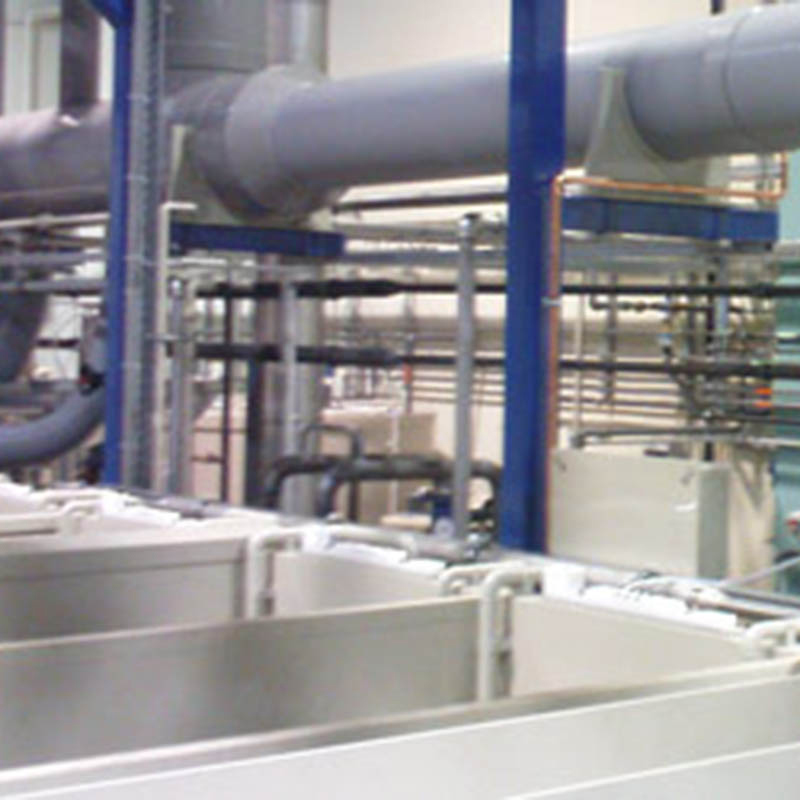 Automat zum Beizen, Phosphatieren und Auftrag von Emulsion