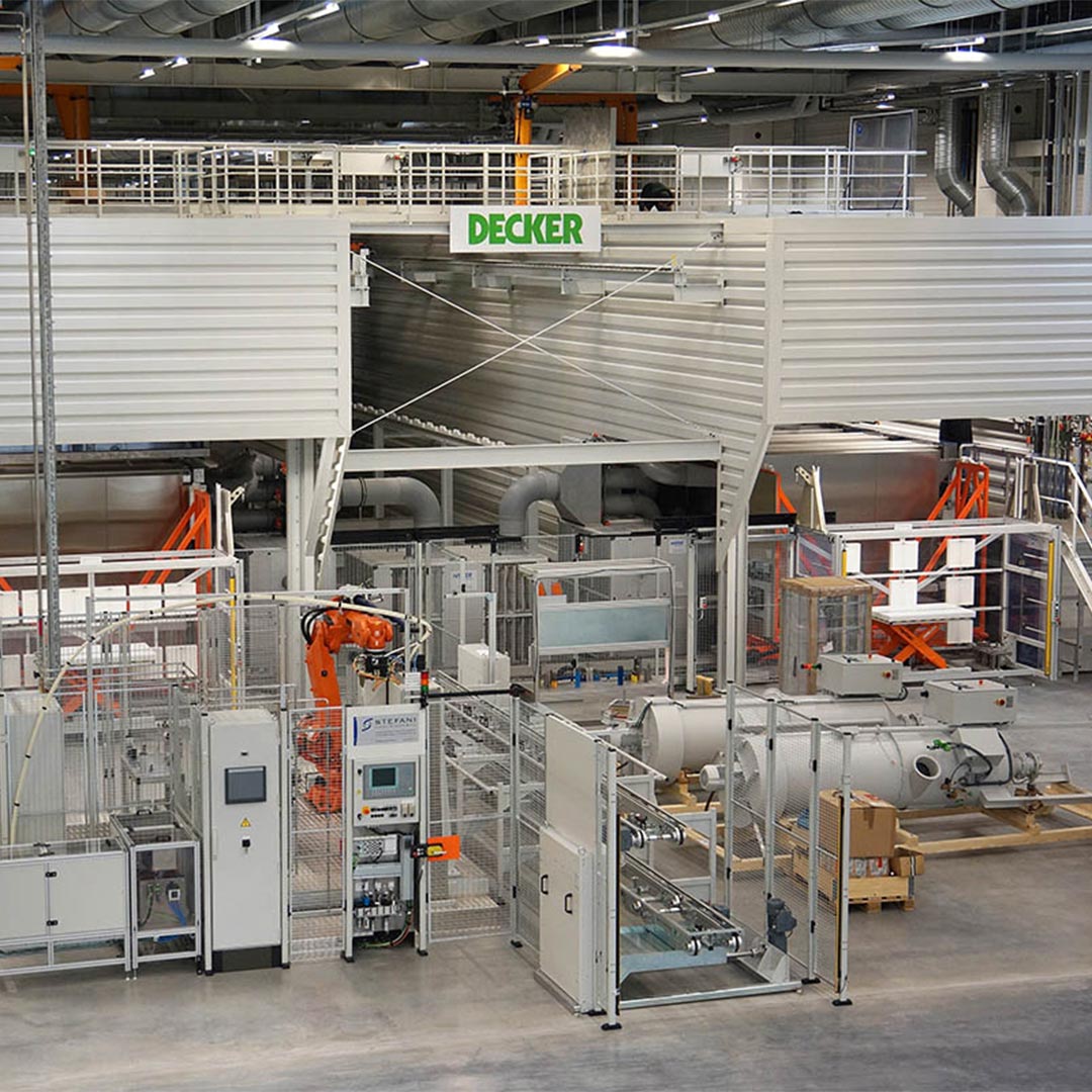 Reinigungslinie für Aluminium-Strukturteile