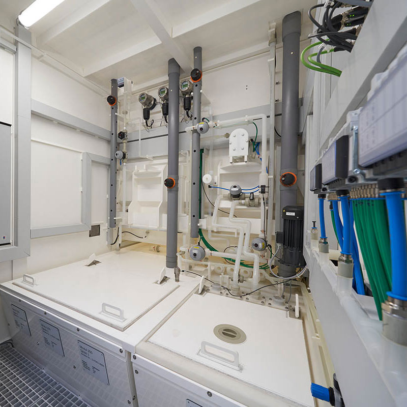 Vollautomatische Beschichtungsanlage für Motorblöcke und Zylinder