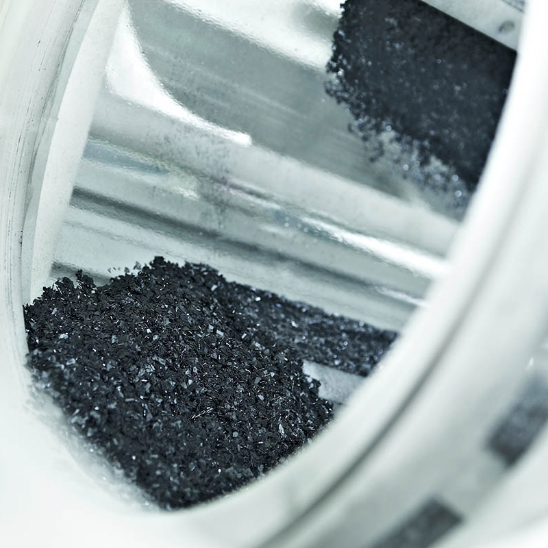 Feinkorn-Ätzanlage zur Zerkleinerung von „Alt-Wafer“ oder Wafer-Bruch