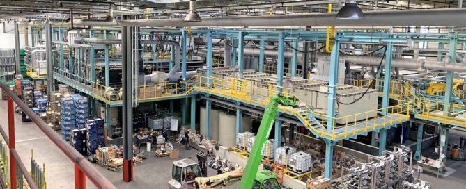 Anlage zur Vorbehandlung von Alu-Teilen