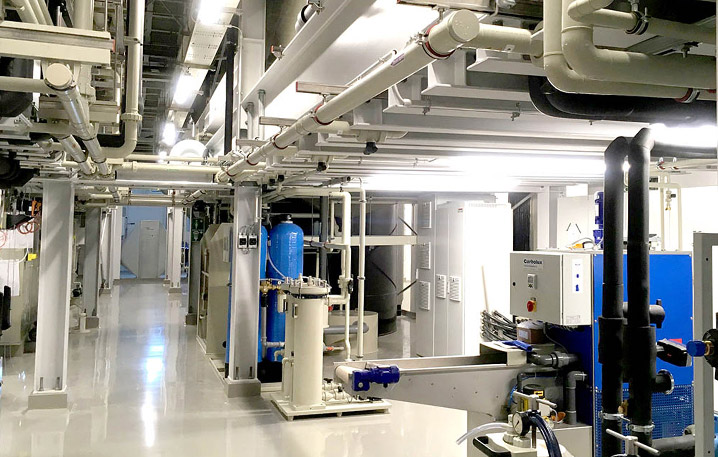 Anlage für neuartiges Beschichtungssystem in der Luftfahrtindustrie