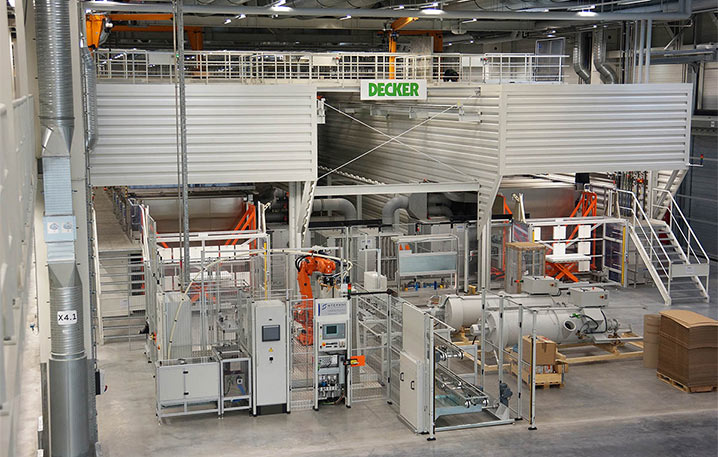 Reinigungslinie für Aluminium-Strukturteile