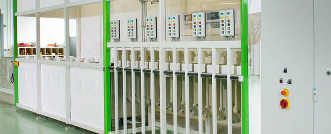 Beizanlage für Brammen