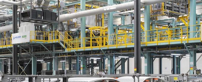 Anlage zum Reinigen und Passivieren von Aluminiumbauteilen