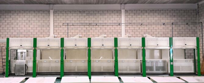 Siliziumätzanlage für Sonnenstrom in Spanien